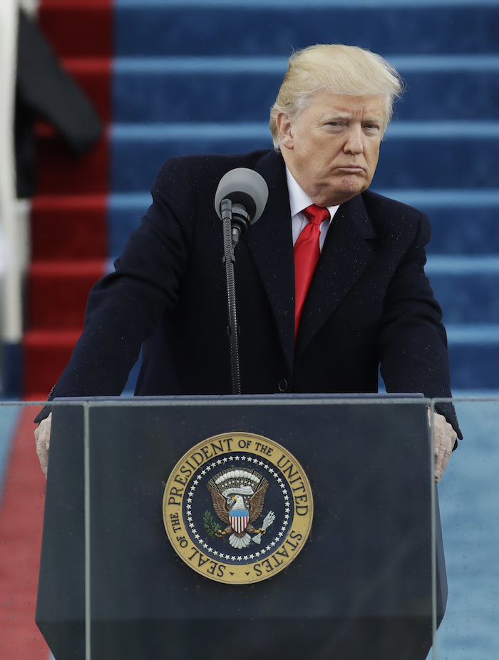 Donald Trump tomó protesta como Presidente de Estados Unidos. Foto: AP