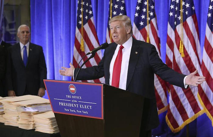 El Presidente Electo Estadounidense Donald Trump Ofrece Una Rueda De Prensa En La Trump Tower Nueva York Estados Unidos Este De Enero De Foto Efe