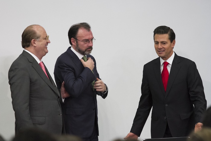 El Secretario De Relaciones Exteriroes Y El Presidente De México Foto Cuartoscuro