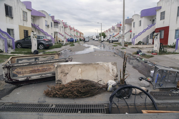 Barricadas En Veracruz Por Temor a Saqueos Foto Cuartoscuro