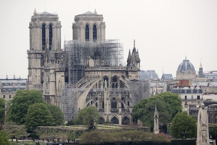 Las primeras imágenes de Notre-Dame por dentro, después del devastador incendio