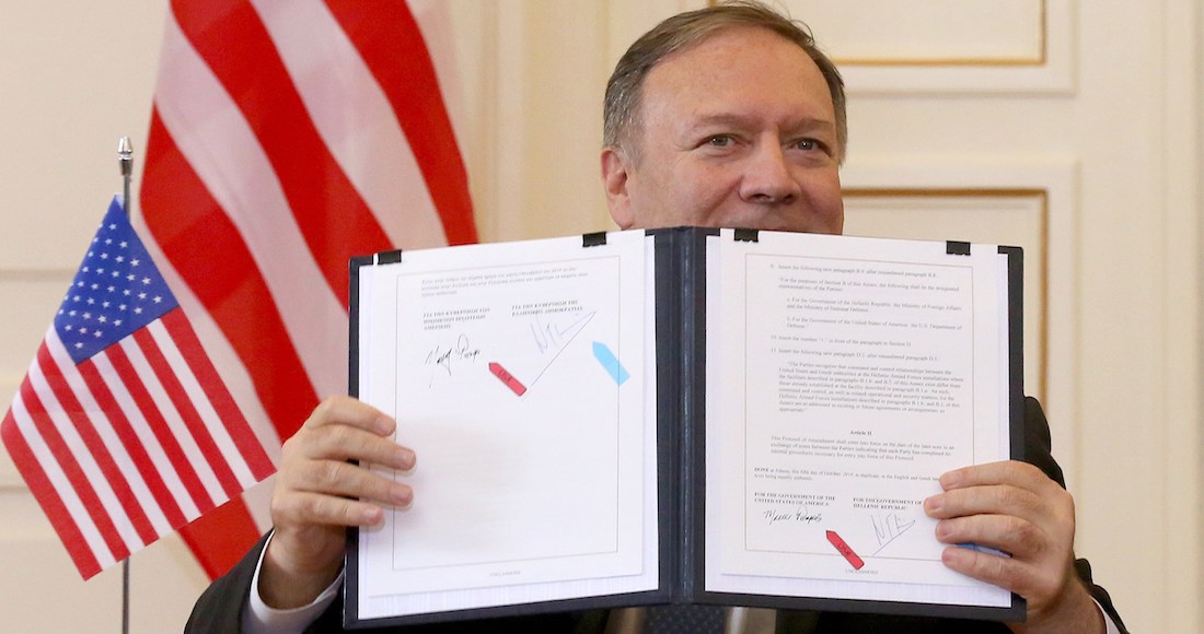 ... al legal afirma EU pedir forma actuó Pompeo de que