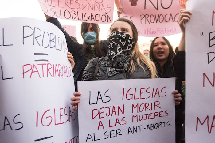 En La Protesta De Palacio Nacional Mujeres Exigieron Al Jefe Del Ejecutivo Acciones Contundentes Para Parar La Ola De Feminicidios Que Vive El País Foto Victoria Valtierra Cuartoscuro