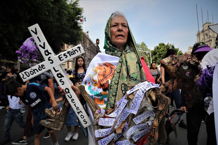 En La Protesta Se Recordó a Aquellas Mujeres Que Siguen En Calidad De Desaparecidas En El País Foto Sugeyry Gándara Sinembargo