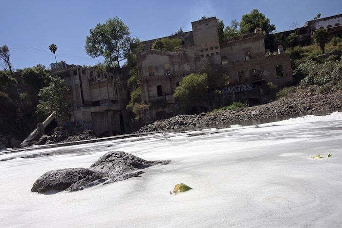 El río Santiago sufre un deterioro ambiental de dimensiones catastróficas que lo convierten en uno de los mas contaminados del mundo. Foto: Fernando Carranza García, Cuartoscuro