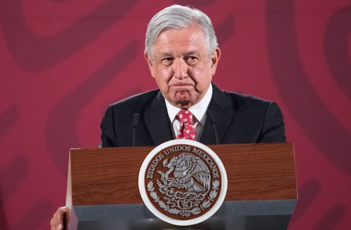 El Presidente de México, Andrés Manuel López Obrador, en Palacio Nacional. Foto: Victoria Valtierra, Cuartoscuro