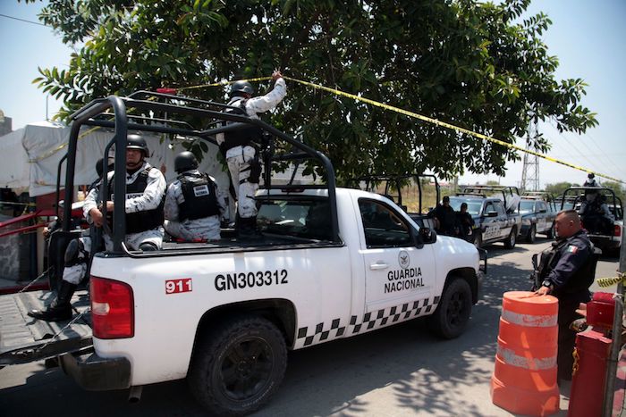 Guardia Nacional y Policía de Morelos participan en vigilancia del penal de Atlacholoaya un día después de fuga de reos. Foto: Margarito Pérez, Cuartoscuro