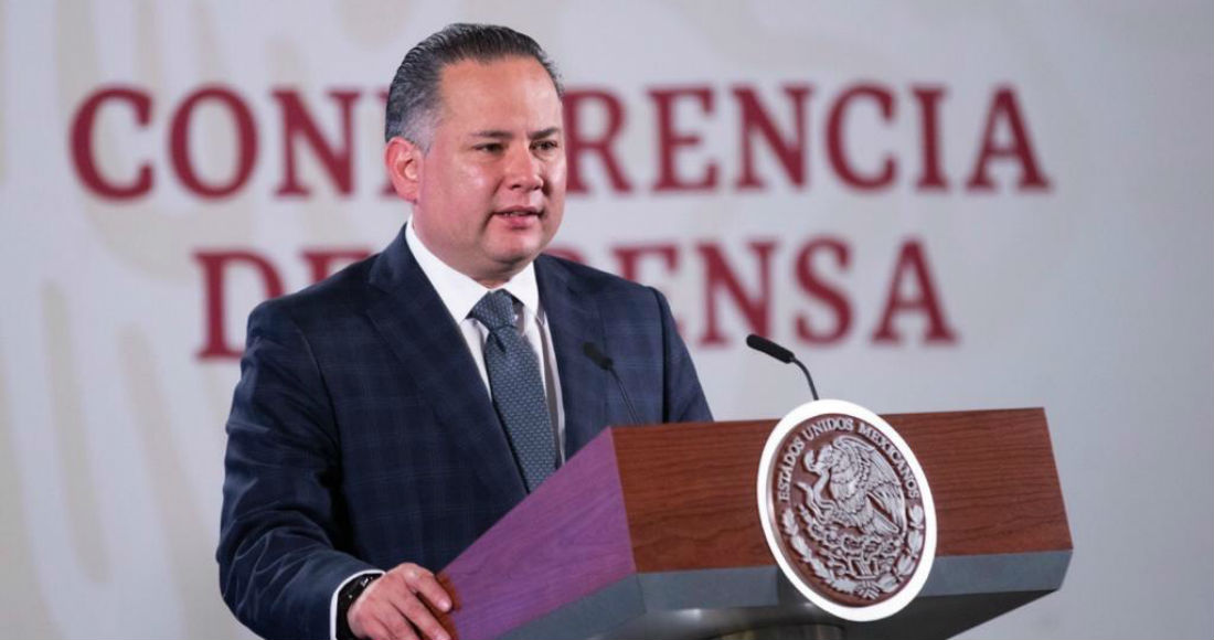 Santiago Nieto Castillo, titular de la Unidad de inteligencia Financiera (UIF), informó esta mañana que se bloquearon cuentas bancarias ligadas al grupo religioso La Luz del Mundo. Foto: Gobierno de México