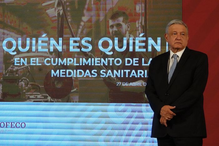 Andrés Manuel López Obrador, Presidente de México, encabezó la conferencia matutina en Palacio Nacional.