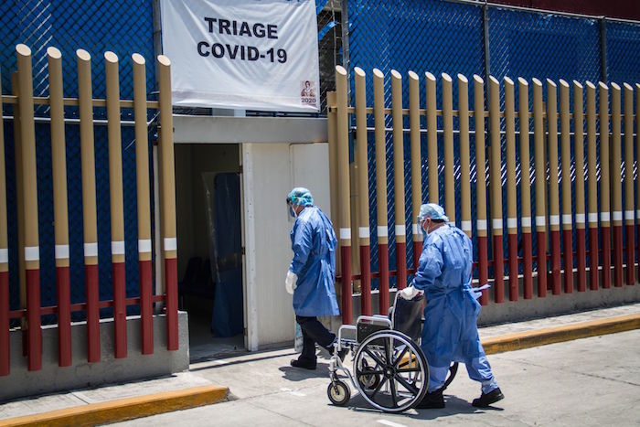 Hospitales pacientes covid