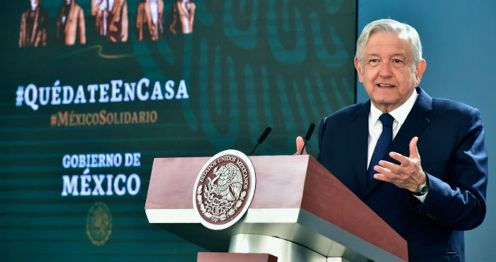 El Presidente de México, Andrés Manuel López Obrador. 