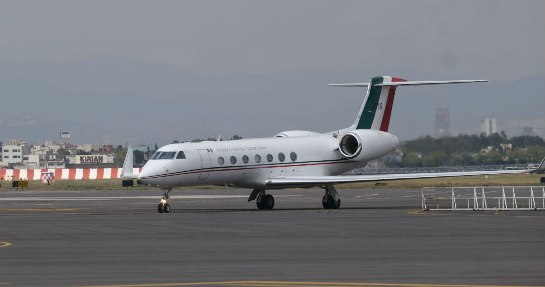 Avión de la Fuerza Aérea Mexicana.