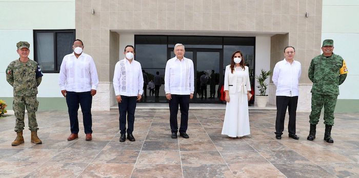 Ayer El Presidente Visitó Quintana Roo Desde Donde Encabezó La Conferencia Matutina Siguió Con La Ceremonia Por El Día De La Marina Y El Banderazo De Inicio De Obras Del Tren Maya