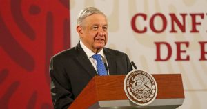 El Presidente De México Andrés Manuel López Obrador En Su Conferencia Matutina De Este Martes