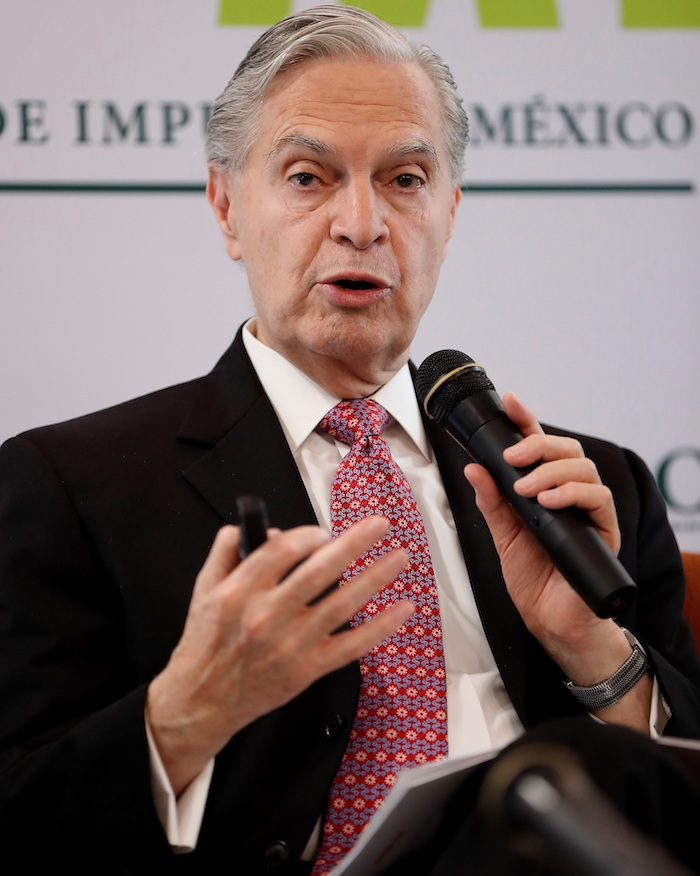 Fotografía De Archivo Fechada El De Marzo De Que Muestra Al Rector De La Universidad De Las Américas Puebla udlap Luis Ernesto Derbez Mientras Participa En Una Ponencia En Ciudad De México méxico