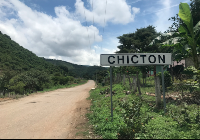 Chictón, una comunidad de indígenas que migran para buscar mejores condiciones de vida. 