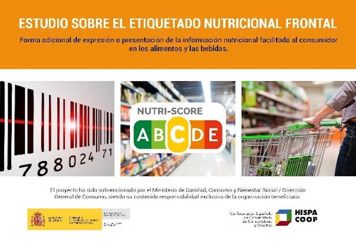 Organizaciones científicas y empresas de España reclaman a Consumo la obligatoriedad del etiquetado "Nutri-score". 