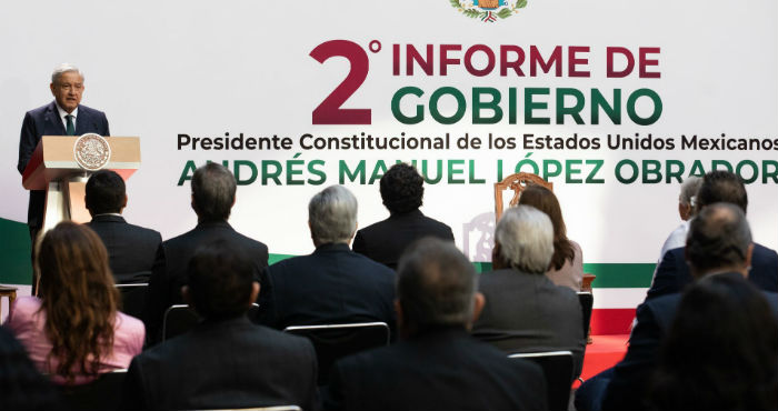 El Presidente Andrés Manuel López Obrador