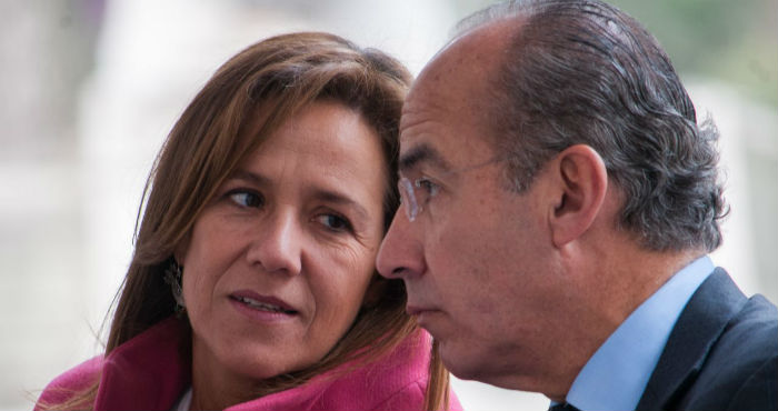 Margarita Zavala Exaspirante a La Presidencia De México Y El Expresidente Felipe Calderón