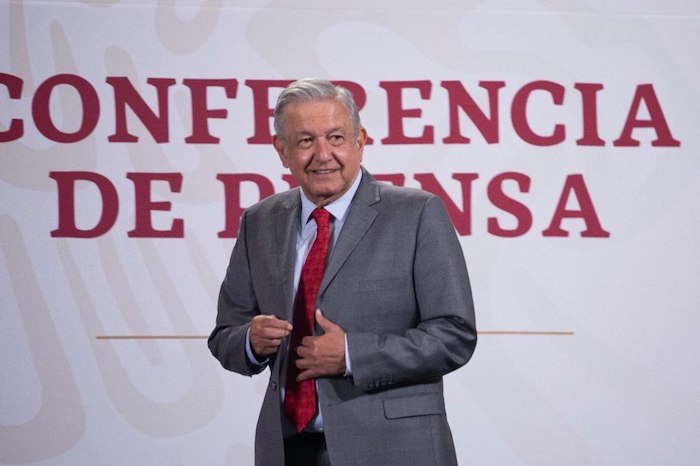 El Presidente Andrés Manuel López Obrador En Su Conferencia De Prensa