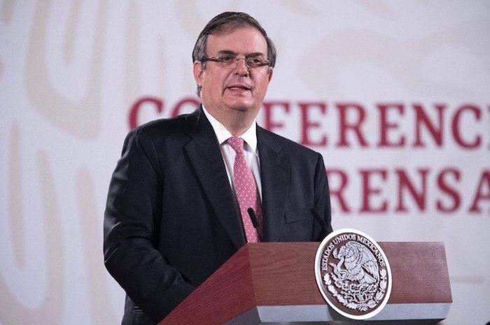 Marcelo Ebrard Casaubón, titular de la Secretaría de Relaciones Exteriores (SRE). 