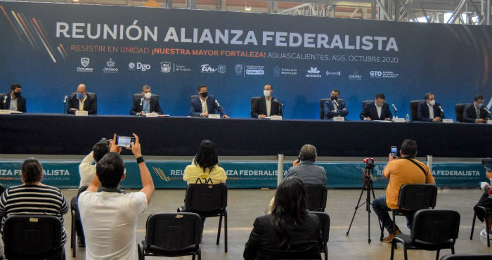 Integrantes de la Alianza Federalista.