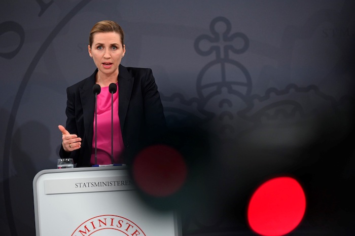 La Primera Ministra danesa, Mette Frederiksen.