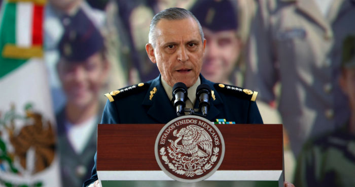 Salvador Cienfuegos, exsecretario de la Defensa Nacional.