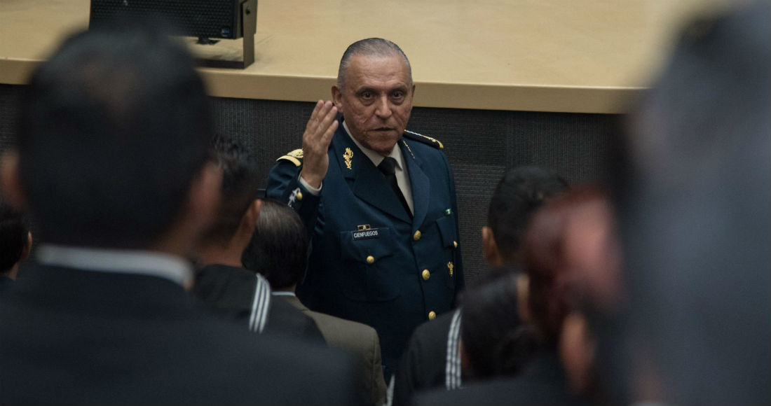 Salvador Cienfuegos Zepeda, extitular de la Secretaría de la Defensa Nacional (Sedena).