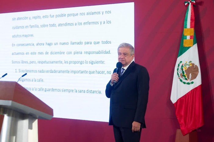 Andrés Manuel López Obrador señaló que le "consta que el pueblo de México es responsable, educado y consciente". 