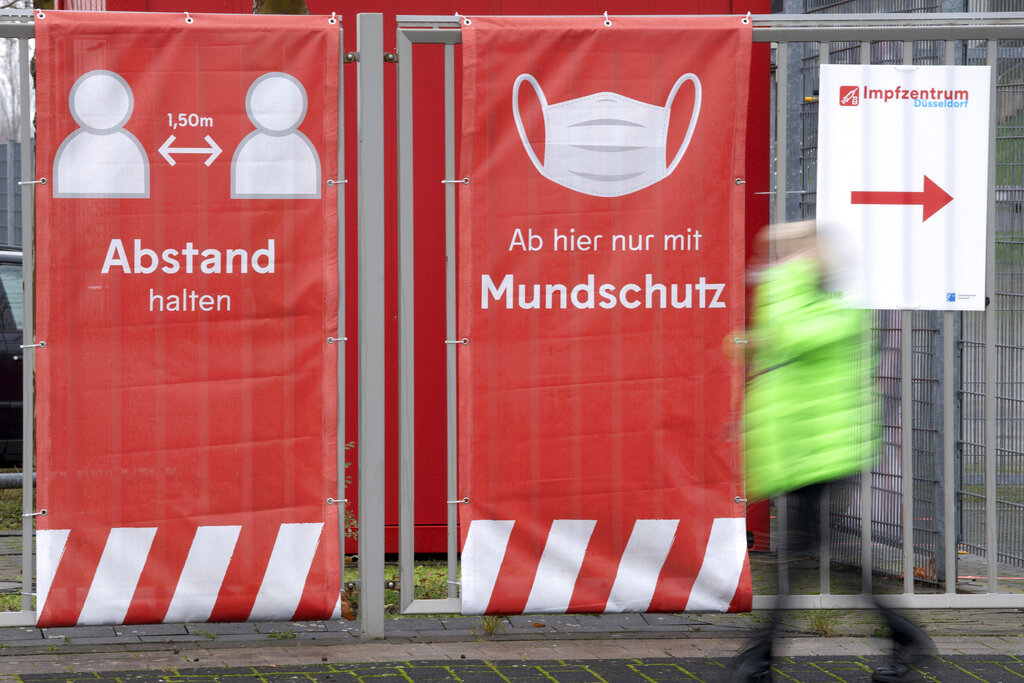 En Alemania Se Han Colocado Centros Para La Detección De La Covid En La Imagen Se Muestra El De El Estadio Del Equipo De Futbol Fortuna Duesseldorf En Duesseldorf Alemania Foto Federico Gambarini Dpa Vía Ap