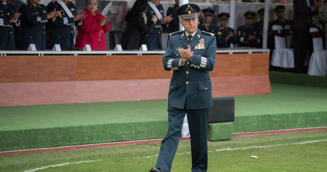 El exsecretario de la Defensa Nacional. Salvador Cienfuegos Zepeda.