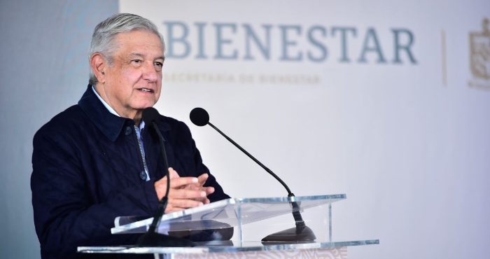 Presidente Andrés Manuel López Obrador Quien Desde El Domingo Anunció Que Dio Positivo a Covid