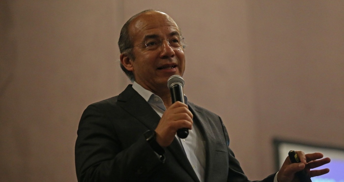 El Expresidente Felipe Calderón Hinojosa Foto Fernando Carranza Cuartoscuro