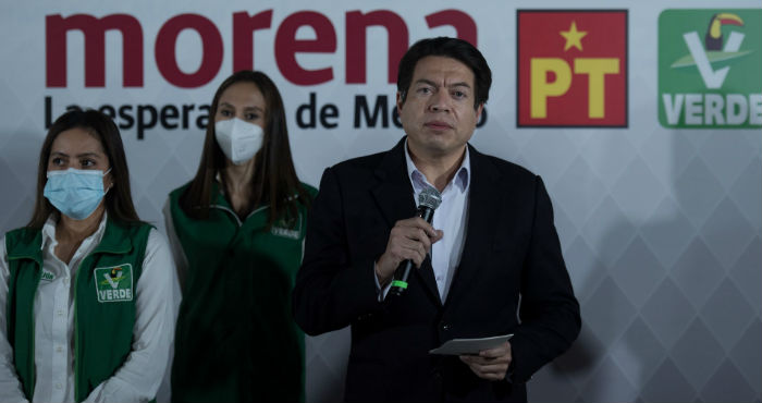 Mario Delgado, dirigente de Morena.