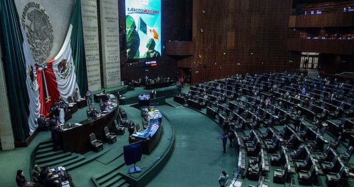 Sesión en la Cámara de Diputados.