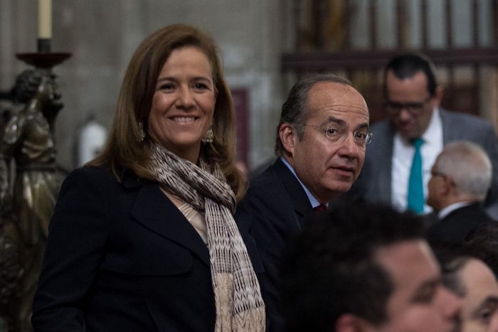 La Expareja Presidencial Margarita Zavala Y Felipe Calderón