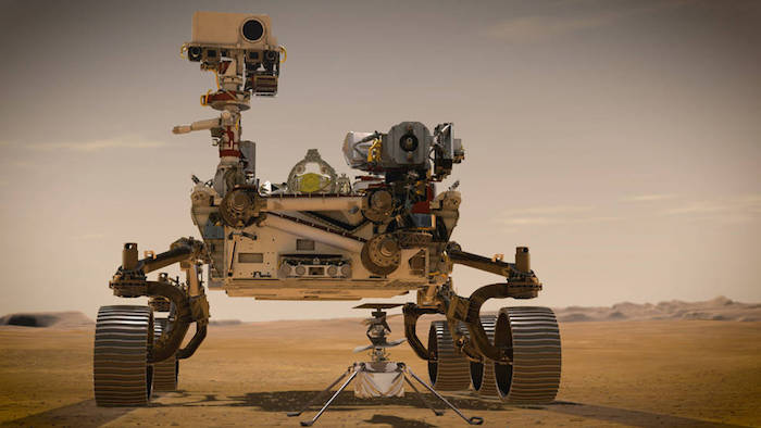 En febrero de 2021, el rover Perseverance Mars 2020 de la NASA y el helicóptero Ingenuity Mars de la NASA serán los dos exploradores más nuevos de la agencia en Marte. Ambos fueron nombrados por los estudiantes como parte de un concurso de ensayos. 