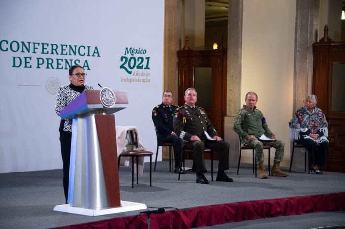 La Secretaria Aseguró Que estas Cifras Alientan Porque Son Fruto Del Trabajo Del Gobierno De México