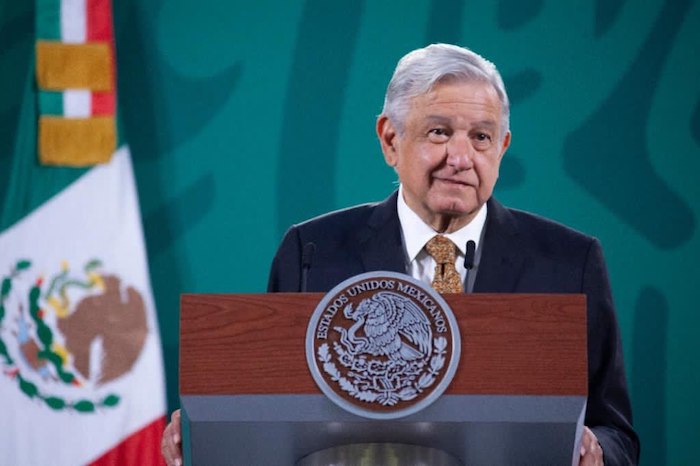 El Presidente Andrés Manuel López Obrador En Su Conferencia De Prensa Desde Palacio Nacional