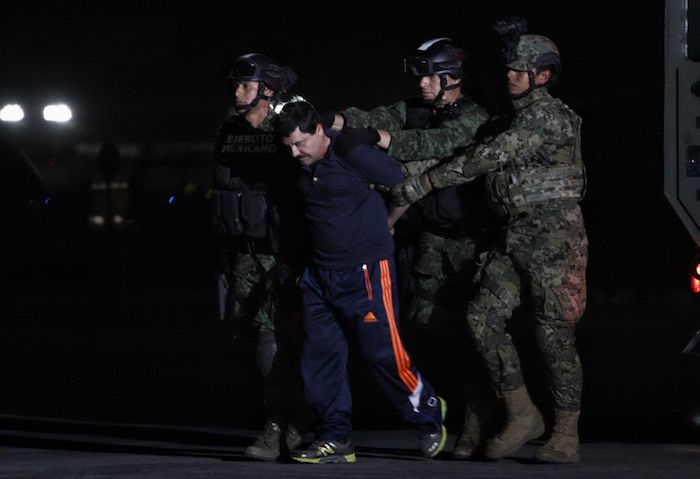 Joaquín Guzmán Loera, "El Chapo", fue recapturado el 8 de enero de 2016.