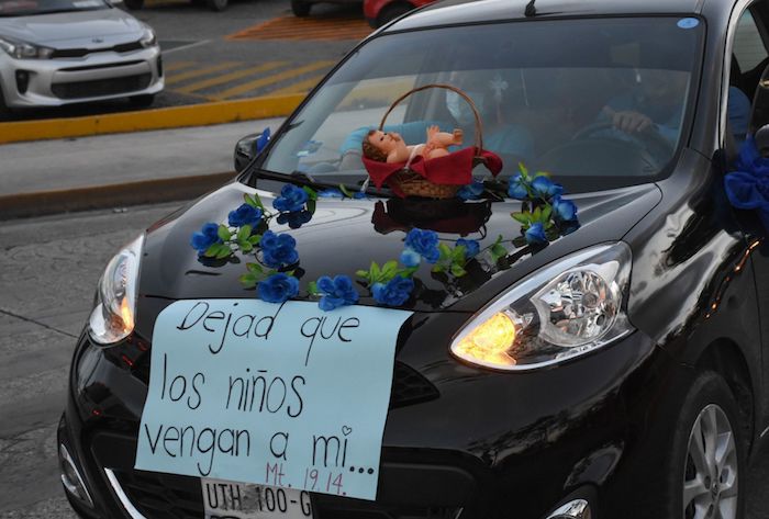 Integrantes De Grupos Próvida Realizaron Una Caravana Automovilística Para Manifestarse En Contra De La Despenalización Del Aborto En El Estado De Quintana Roo