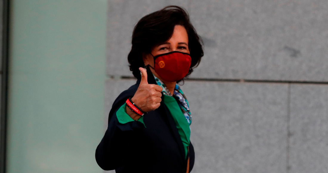 La principal accionista y presidenta global de Banco Santander, Ana Botín.