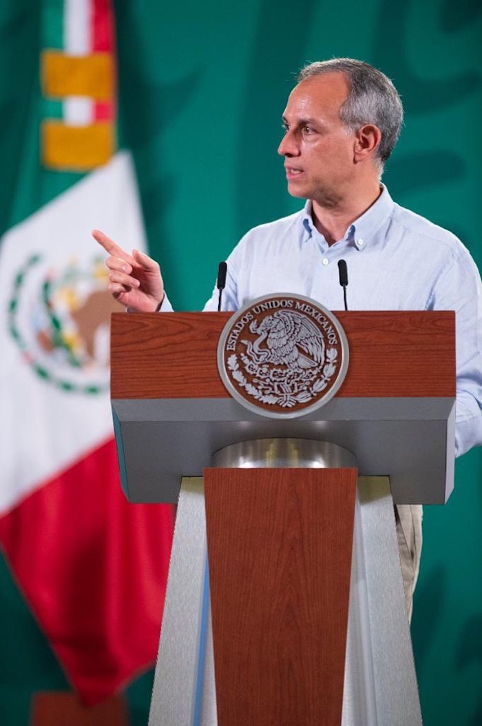 El Subsecretario de Salud, Hugo López-Gatell. 