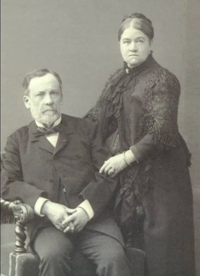 Foto Louis Pasteur Marie Pasteur