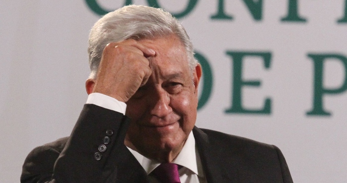 El Presidente Andrés Manuel López Obrador.