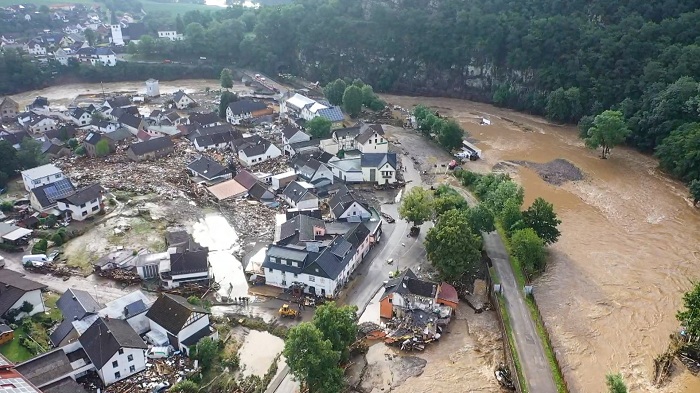 Severos daños dejaron las inundaciones en Europa