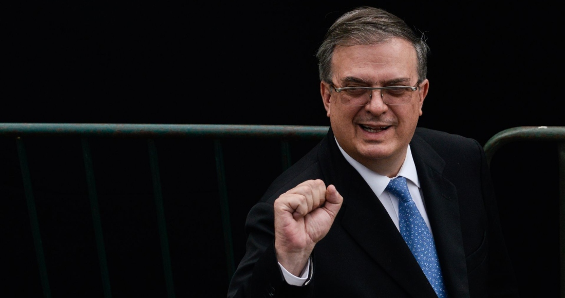 Marcelo Ebrard, Secretario de Relaciones Exteriores.