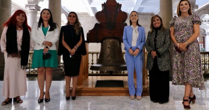 Sheinbaum se reunió con cinco gobernadoras electas de Morena