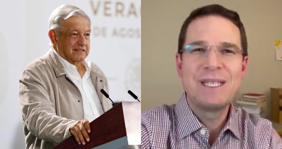 El Presidente Andrés Manuel López Obrador y el panista Ricardo Anaya.